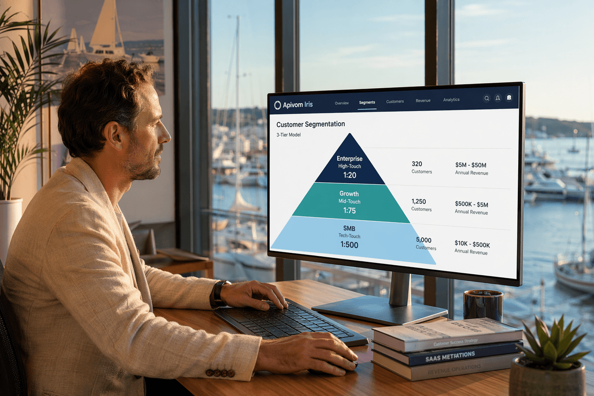 Pyramide de segmentation client pour le CS à grande échelle